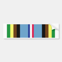 Armed Forces Expeditionary Ribbon Bumper Sticker