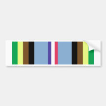 Armed Forces Expeditionary Ribbon Bumper Sticker