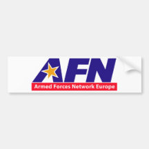 Armed Forces Network Europe Bumper Stickers