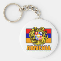 Armenia Coat of Arms Keychains