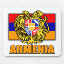 Armenia Coat of Arms Mousepad