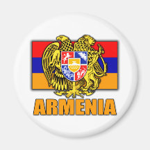 Armenia Coat of Arms Refrigerator Magnets