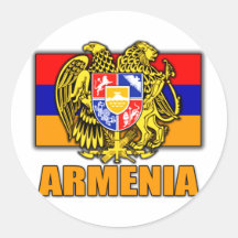 Armenia Coat of Arms Sticker