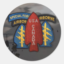 army 1st  special  service force ww2 patch Sticker