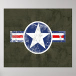 Army Air Corps Vintage Print