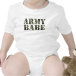 Army Babe Baby Bodysuit