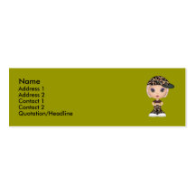 Army Buddy Business Card Template