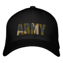 ARMY camo hat Embroidered Baseball Caps
