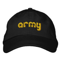ARMY EMBROIDERED BASEBALL CAP