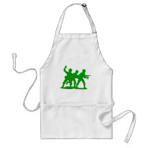 Army Men Squad Aprons