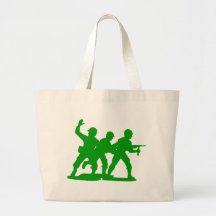 Army Men Squad Tote Bags