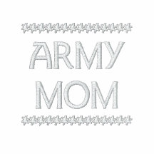 Army Mum Embroidered Shirt