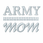 Army Mum Military Pride Embroidered Hoodies