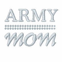 Army Mum Military Pride Embroidered Hoodies