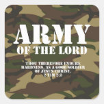 Army of the Lord Square Sticker