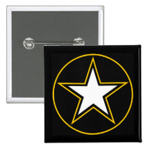 Army Star Button