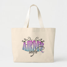 Army Wife Canvas Bag