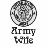 Army Wife Embroidered Jacket