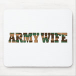 Army Wife Mouse Mat
