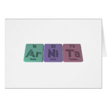 Arnita as Argon Nickel Tantalum Card