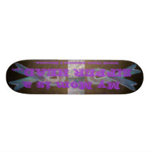 Arnold Chiari Malformation Support Awareness Skate Boards