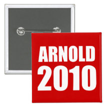 ARNOLD SCHWARZENEGGER Election Gear Button
