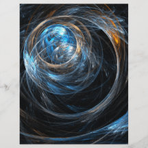 Around the World Abstract Art Flyer