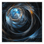 Around the World Abstract Art Photo Print