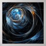 Around the World Abstract Art Print