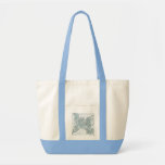 Array of flowerspencilbabyblue bag