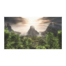 Arrival canvas print