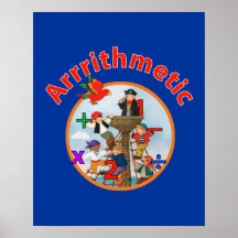 Arrrrithmetic Posters