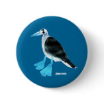 Art Badge Button: John Dyer Blue Footed Boobie buttons