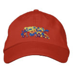 Art Cap: Tropical Morning embroidered hats