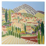 Art Ceramic Tile: Joanne Short, Provence tiles