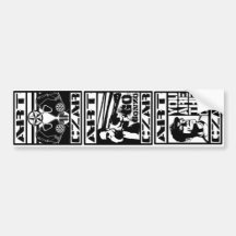 ART CZAR - 3 in 1 Bumper Sticker #1