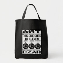 Art Czar Grocery / Tote Bag - This One Goes to 11