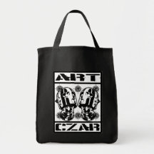 Art Czar Grocery / Tote Bag - When Robots Cry