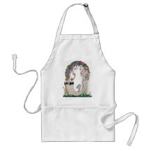 Art Deco Bride Aprons