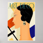 Art Deco Fashion 03 Print