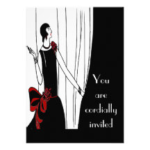 Art Deco Invitation