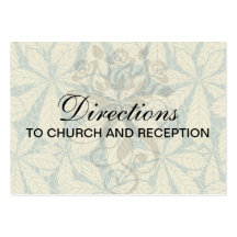 art deco nature leaves pattern art business card