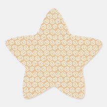 Art Design Patterns Modern classic tiles Beautiful Star Sticker