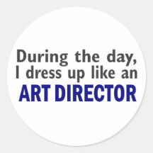 ART DIRECTOR During The Day Stickers