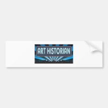 Art Historian Marquee Bumper Stickers