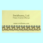 Art Nouvea Border Standard  Business Card business cards