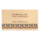 Art Nouvea Border Standard  Business Card