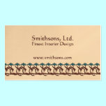 Art Nouvea Border Standard  Business Card business cards