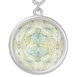 art nouveau abstract ornate pattern pendants