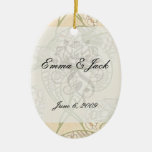 art nouveau beautiful spring floral pattern ornament